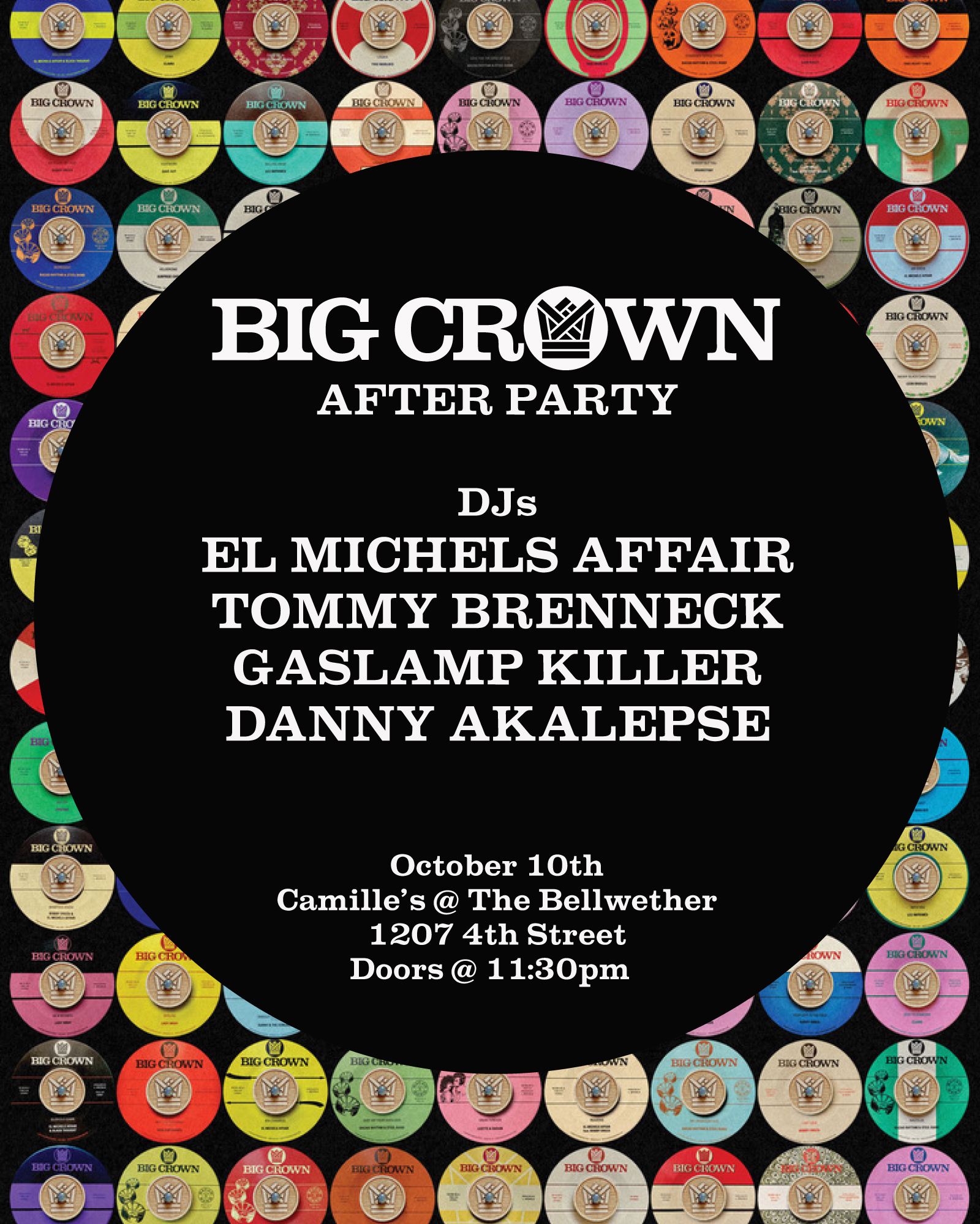 Big Crown Records 10 Year Anniversary After Party