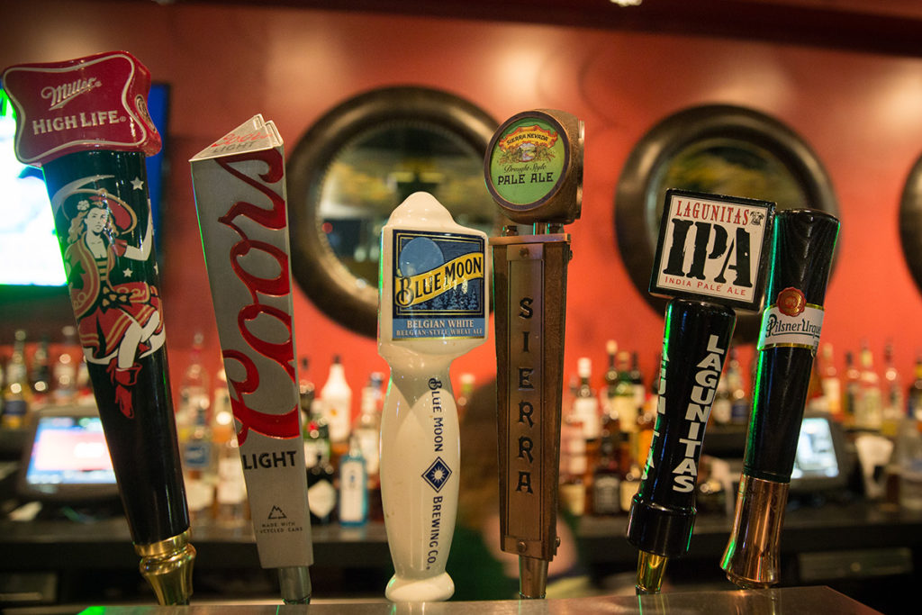 The Den Beer Taps